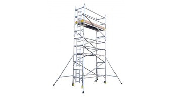 BoSS Narrow Ladderspan Tower | Speedy Hire