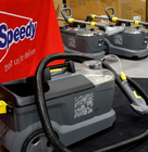 Carpet cleaning machines available for hire from Speedy Hire.