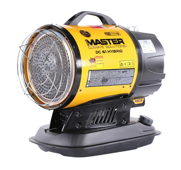 Master DC61 Hybrid Infrared Battery Heater Hire | Speedy Hire