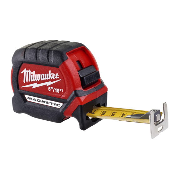 Milwaukee Magnetic Tape Measure 5M | Speedy Hire