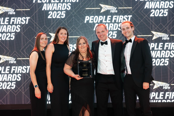 L-R Amanda Smith, Liz Bolton, Kelleen Watkinson, Paul Jackson and Scott Greenwood